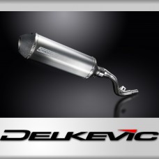 Suzuki DR125 SM 2005-2014 Echappement KIT-Silencieux 343mm X-Ovale Titane