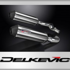 Honda CBR1000F 1987-1999 Echappement KIT-Silencieux 343mm X-Ovale Inox