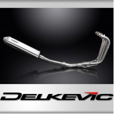 Kawasaki ZR7S ZR7 94-04 Echappement Complet 4-1 Silencieux 420mm Tri-Ovale Inox