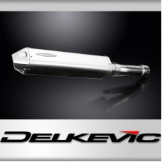 Honda GB400F F2 TT H3 NC20 85-89 Echappement KIT-Silencieux 420mm Tri-Ovale Inox