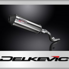 Suzuki DR125 SM 2005-2014 Echappement KIT-Silencieux 343mm X-Ovale Inox