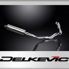 CFMOTO 650NK 2016-2023 Echappement Complet 2-1 Silencieux 350mm Ovale Inox