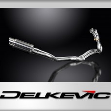 CFMOTO 650NK 2016-2023 Echappement Complet 2-1 Silencieux 200mm Rond Carbone