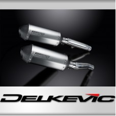 Triumph Trident 900 1994-1998 Echappement KIT-Silencieux 260mm X-Ovale Titane