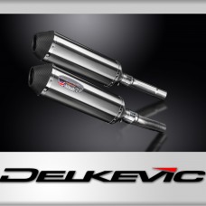 Ducati Monster 620 695 800 2002-08 Echappement KIT-Silencieux 343mm X-Ovale Inox