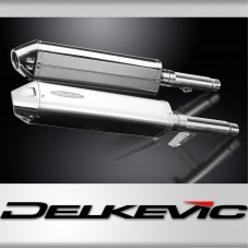 Kawasaki GPZ900R ZX900A 1984-03 Echappement KIT-Silencieux 420mm Tri-Ovale Inox