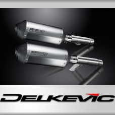 Kawasaki GPZ900R ZX900A 1984-03 Echappement KIT-Silencieux 260mm X-Ovale Titane