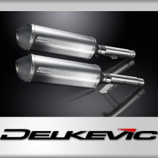 Kawasaki GPZ900R ZX900A 1984-03 Echappement KIT-Silencieux 343mm X-Ovale Titane