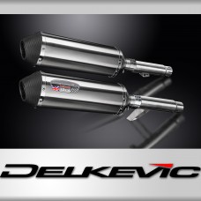 Kawasaki GPZ900R ZX900A 1984-2003 Echappement KIT-Silencieux 343mm X-Ovale Inox