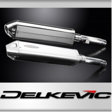 Kawasaki ZR1100A Zephyr 1992-95 Echappement KIT-Silencieux 420mm Tri-Ovale Inox