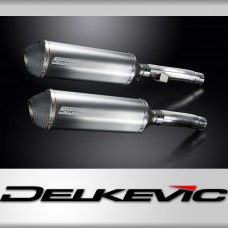 Kawasaki ZR1100A Zephyr 1992-95 Echappement KIT-Silencieux 343mm X-Ovale Titane