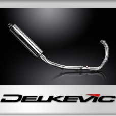 Yamaha XT700 Tenere 19-23 Echappement Complet 2-1 Silencieux 450mm Ovale Inox