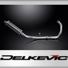 Yamaha XSR700 2021-2024 Echappement Complet 2-1 Silencieux 350mm Ovale Carbone