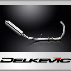 Yamaha XSR700 2021-2024 Echappement Complet 2-1 Silencieux 320mm Tri-Ovale Inox