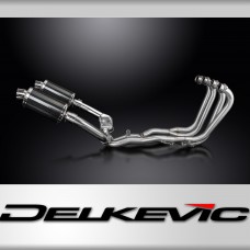 Honda CBR1000F Hurricane 87-99 Echappement 4-2 Silencieux 225mm Ovale Carbone