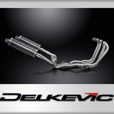 Honda CBR1000F Hurricane 87-99 Echappement 4-2 Silencieux 350mm Ovale Carbone