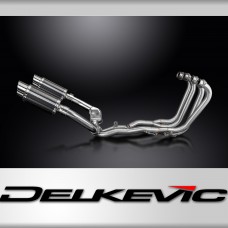 Honda CBR1000F Hurricane 87-99 Echappement 4-2 Silencieux 200mm Rond Carbone