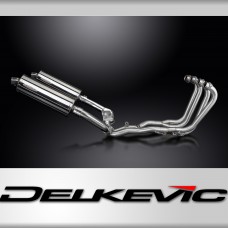 Honda CBR1000 FH-FX Hurricane 87-99 Echappement 4-2 Silencieux 350mm Ovale Inox