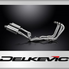 Honda CBR1000 FH-FX Hurricane 87-99 Echappement 4-2 Silencieux 225mm Ovale Inox