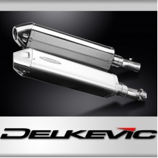 Honda CB1300DC X-4 1997-2003 Echappement KIT-Silencieux 420mm Tri-Ovale Inox 