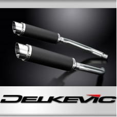 Suzuki GSXR1100 WP WR 1993-1994 Echappement KIT-Silencieux 350mm Rond Carbone