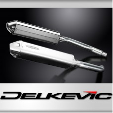 Suzuki GSXR1100 WP WR 1993-1994 Echappement KIT-Silencieux 420mm Tri-Ovale Inox 