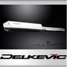 Yamaha SR400 2014-2016 Echappement KIT-Silencieux 420mm Tri-Ovale Inox 