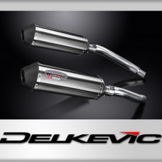 Suzuki GSXR1100 K-L-M-N 1989-93 Echappement KIT-Silencieux 343mm X-Ovale Inox