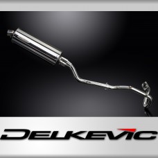 Yamaha XT225 Serow 1992-2007 Echappement Complet Silencieux 350mm Ovale Inox