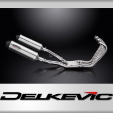 Yamaha FJ1200 3XW 1991-96 Echappement Complet 4-2 Silencieux 343mm X-Ovale Inox