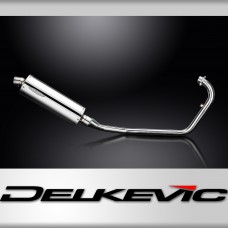 Kymco VSR125 Visar 2014-2024 Echappement Complet Silencieux 350mm Ovale Inox