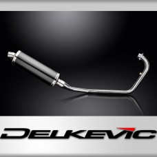 Kymco VSR125 Visar 2014-2024 Echappement Complet Silencieux 350mm Ovale Carbone