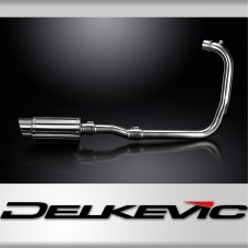 Royal Enfield Meteor 350 2021-24 Echappement Complet Silencieux 200mm Rond Inox