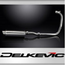 Royal Enfield Meteor 350 2021-24 Echappement Complet Silencieux 350mm Rond Inox