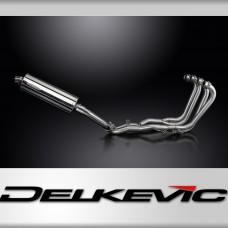 Honda CBR1000F Hurricane 87-99 Echappement 4-1 Silencieux 350mm Ovale Inox