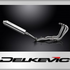 Honda CBR1000F Hurricane 87-99 Echappement 4-1 Silencieux 420mm Tri-Ovale Inox