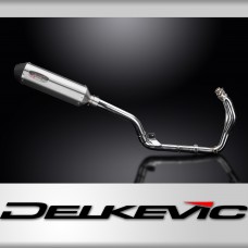 Triumph Tiger 800 2010-19 Echappement Complet 3-1 Silencieux 343mm X-Ovale Inox