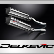 Yamaha XJ600 N/S Diversion 92-04 Echappement KIT-Silencieux 343mm X-Ovale Inox