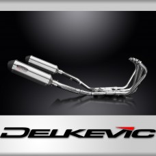 Yamaha XJ900 Diversion 1994-2003 Echappement 4-2 Silencieux 343mm X-Ovale Inox