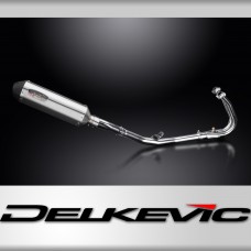 Kawasaki Ninja 400 Z400 2018-2024 Echappement 2-1 Silencieux 343mm X-Ovale Inox