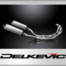 Yamaha XJ600 Diversion 1992-04 Echappement 4-2 Silencieux 343mm X-Ovale Titane