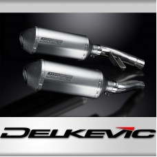 Triumph Trophy 1200 1995-2003 Echappement KIT-Silencieux 260mm X-Ovale Titane