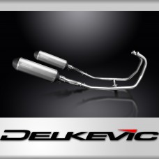 Kawasaki GPZ500S EX500 Echappement Complet 2-2 Silencieux 343mm X-Ovale Titane