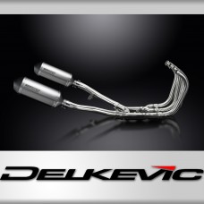 Suzuki GSX1400 2001-2004 Echappement Complet 4-2 Silencieux 260mm X-Ovale Titane