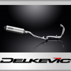 Kawasaki Ninja 300 2013-19 Echappement Complet 2-1 Silencieux 260mm X-Ovale Inox
