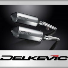 Yamaha FJ1200 ABS 3XW 1991-1996 Echappement KIT-Silencieux 260mm X-Ovale Titane