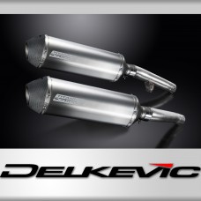 Yamaha FJ1200 3CV 1988-1990 Echappement KIT-Silencieux 343mm X-Ovale Titane