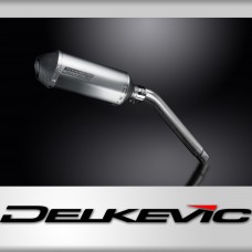 Honda XL600V Transalp 1987-2000 Echappement KIT-Silencieux 260mm X-Ovale Titane