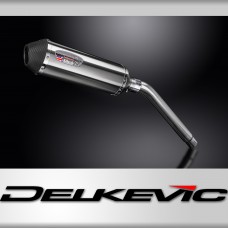 Honda XL600V Transalp 1987-2000 Echappement KIT-Silencieux 343mm X-Ovale Inox