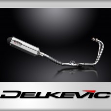 Honda CBF500 A ABS 2004-08 Echappement Complet 2-1 Silencieux 343mm X-Ovale Inox